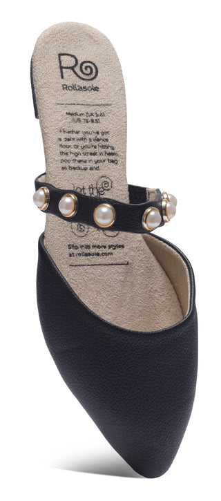 Black Lola Flat | Rollasole