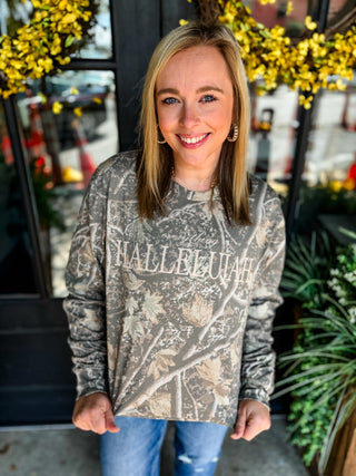 Everything Hallelujah Camo Tee