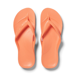 Peach - Archies Arch Support Flip Flops