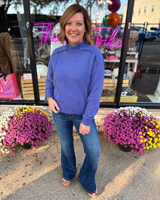 After Hours Mockneck Sweater