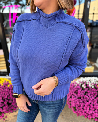 After Hours Mockneck Sweater