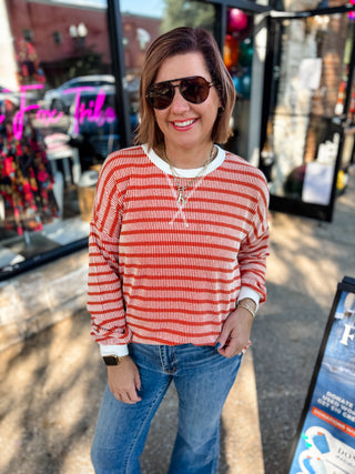 Canyon Creek Stripe Pullover | Multiple Colors