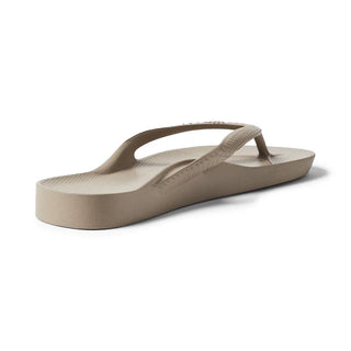 Taupe - Archies Arch Support Flip Flops