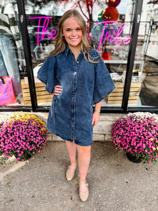 Blue Jean Baby Dress