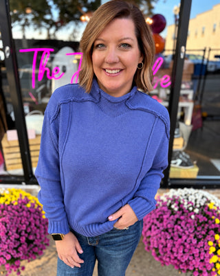 After Hours Mockneck Sweater