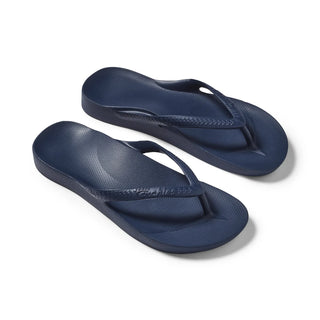 Navy - Archies Arch Support Flip Flops