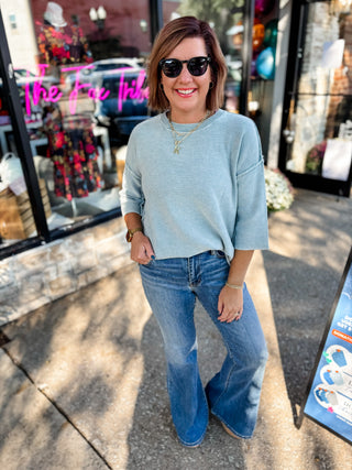 Washed & Worn Boxy Sweater
