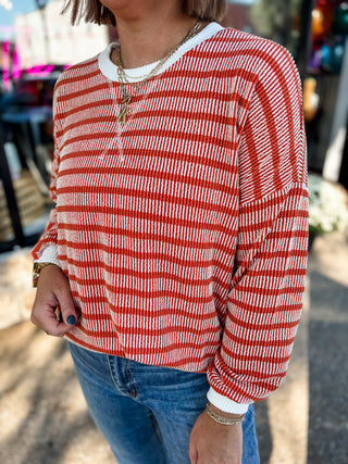 Canyon Creek Stripe Pullover | Multiple Colors