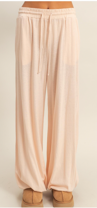 Dusty Pink Weekend Wind Down Pant