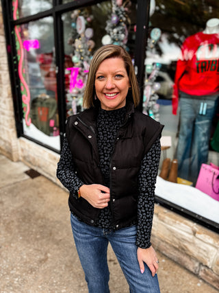 Velvet Wildcat Layering Top