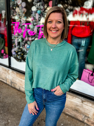 Cloud Soft Cropped Sweatshirt