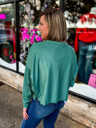 Cloud Soft Cropped Sweatshirt