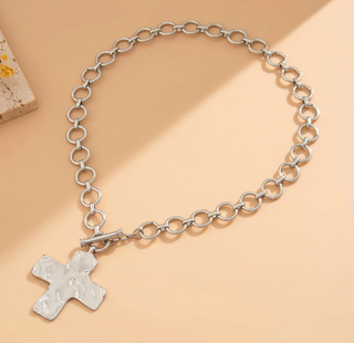 Sterling Grace Toggle Necklace