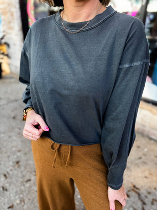 Black Pigment Play Tee