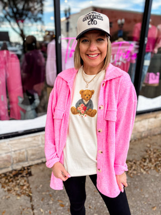 Sweetheart Teddy Oversized Tee