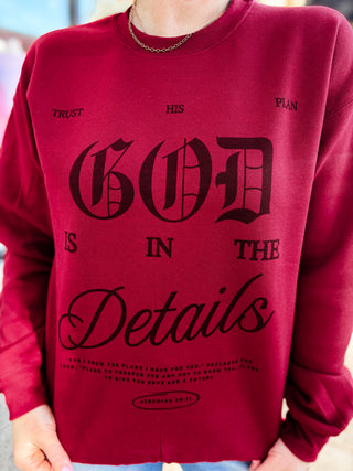 God in the Details Sweatshirt