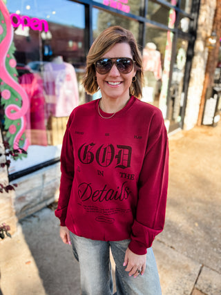 God in the Details Sweatshirt