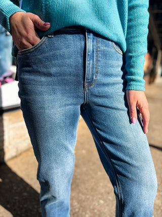 Everyday Ankle Straight Medium Wash Jean | Judy Blue