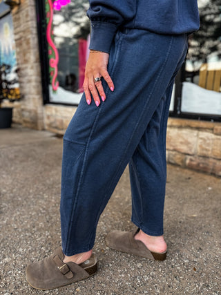 Mineral Wash Terry Cocoon Pants | Multiple Colors