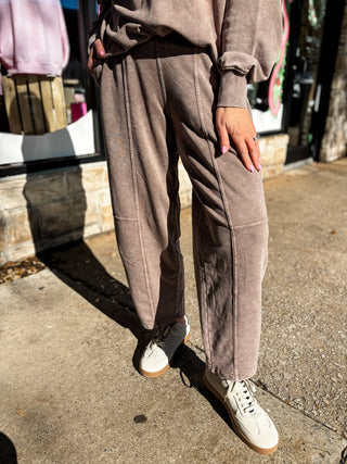Mineral Wash Terry Cocoon Pants | Multiple Colors