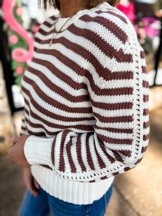 Classic Comfort Stripe Sweater