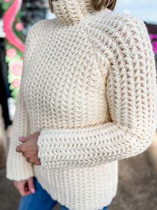 Ivory Heirloom Knit Sweater