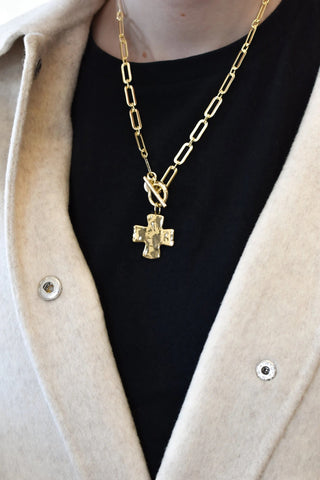 Harmony Toggle Charm Necklace | Sis Kiss
