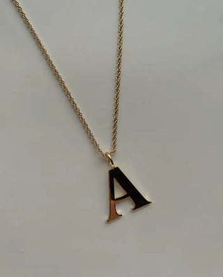Gold All American Initial | Sis Kiss