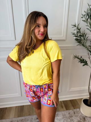 Yellow Everyday Essential Tee