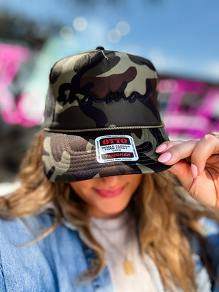 Mama Camo Embroidered Hat