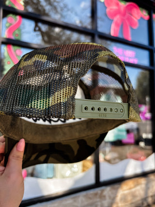 Mama Camo Embroidered Hat