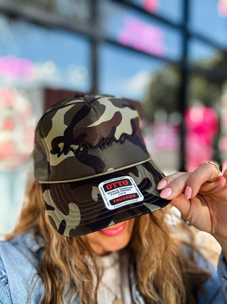 Mama Camo Embroidered Hat