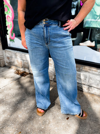 Column Trouser Jean | Multiple Lengths | Judy Blue