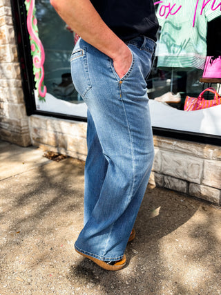 Column Trouser Jean | Multiple Lengths | Judy Blue