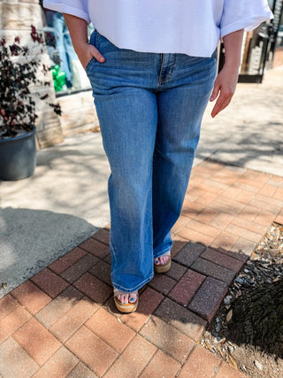Column Trouser Jean | Multiple Lengths | Judy Blue