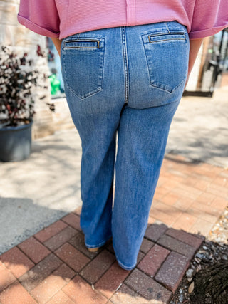 Column Trouser Jean | Multiple Lengths | Judy Blue