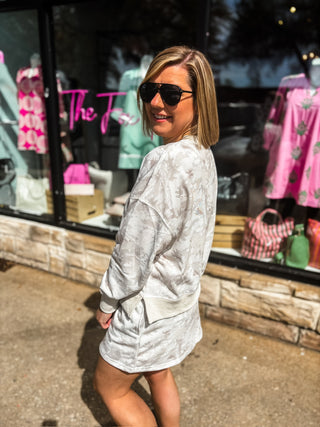 Soft Blend Camo Skort Set