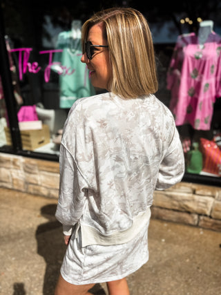 Soft Blend Camo Skort Set