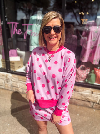 Pink Sweet Spot Skort Set