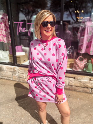 Pink Sweet Spot Skort Set