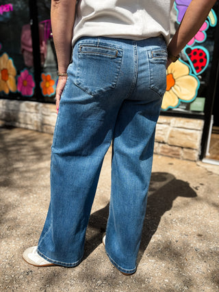 Column Trouser Jean | Multiple Lengths | Judy Blue