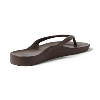 Chocolate Brown - Archies Arch Support Flip Flops