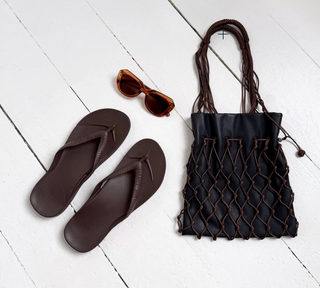 Chocolate Brown - Archies Arch Support Flip Flops