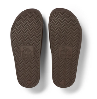 Chocolate Brown - Archies Arch Support Slides