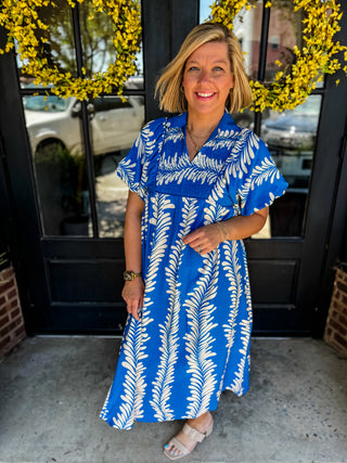 Blue Haven Midi Dress