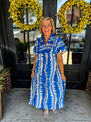 Blue Haven Midi Dress