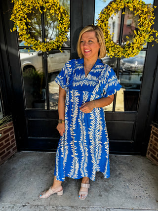 Blue Haven Midi Dress