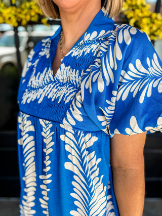 Blue Haven Midi Dress
