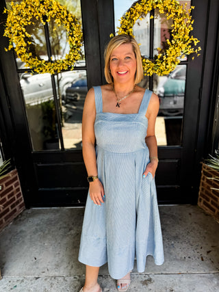 Coastal Daydream Denim Dress