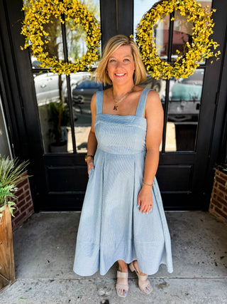 Coastal Daydream Denim Dress